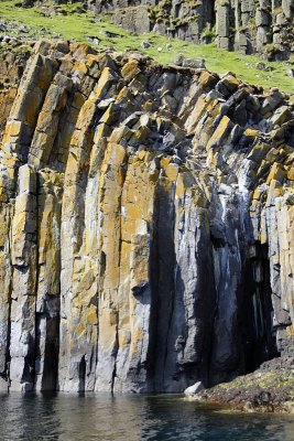 Rock formation on the Shiant islands