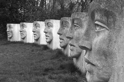 Faces  by David Haslam
