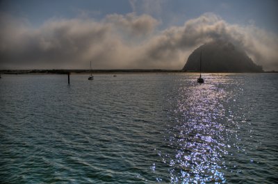 7/5/08- Morro Rock in fog