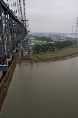 From the top of the Transporter bridge