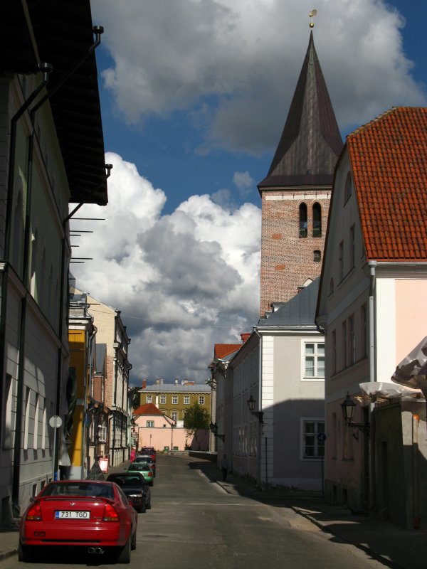 Jaani Street with St. Johns Church
