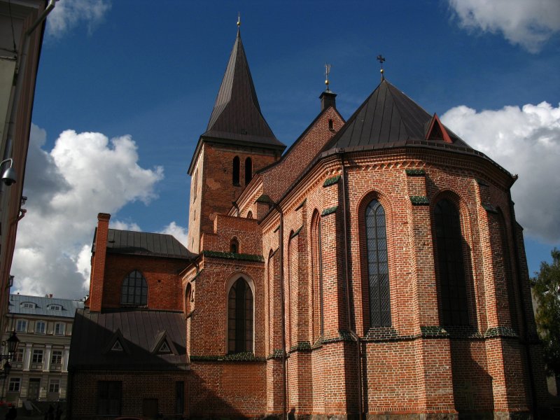 Behind St. Johns Church