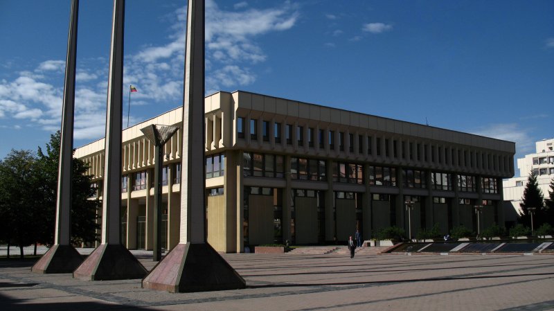 Soviet-era Parliament building