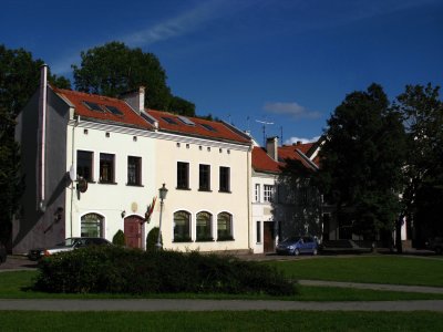 Small park and surrounds in the Old Town