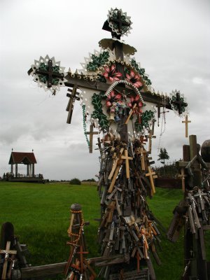 Heavily adorned crucifix