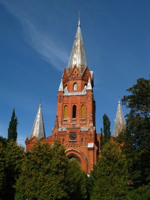 St. Peter's Church on the east bank