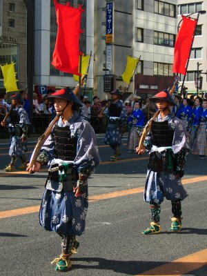 Edo-period soldiers