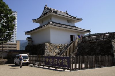 Reconstructed Inari-yagura of Maizuru-jō