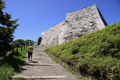 Upper Hatakeyama-clan castle at Nihonmatsu