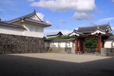 Entrance of the Higashi-mon, Yamagata-jō