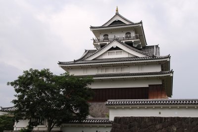 Reconstructed donjon of Kaminoyama-jō