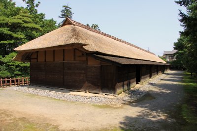 Preserved guardhouse for Edo-era soldiers