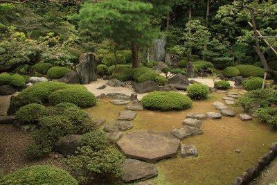 Garden in the former Edo-jō palace at Kita-in