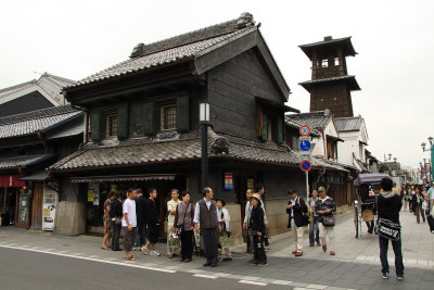 Center of Kawagoe's kurazukuri quarter