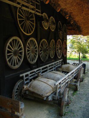 Wagon and wheels