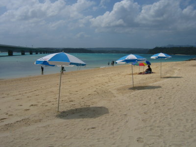 Beach on Kouri-jima