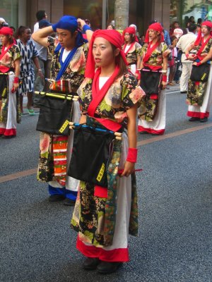 Dancers from Hokkaidō