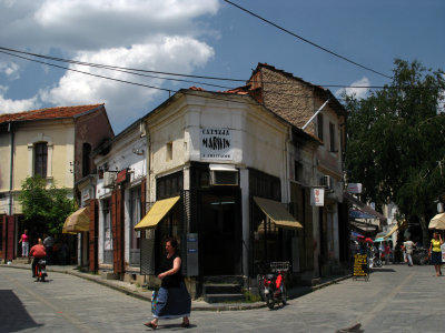 Corner shop in the Old Bazaar