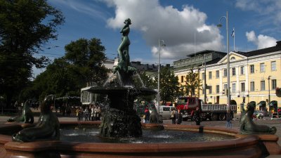 Fountain on Pohjoisesplanadi