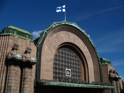 Front facade of the Central Railway Station