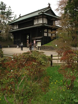 Hirosaki Castle's Higashi-mon (East Gate)