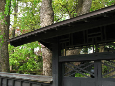Buke-yashiki gate corner