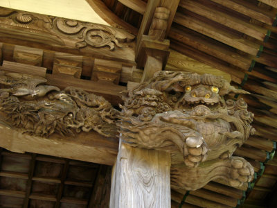Zuihō-ji main hall detail