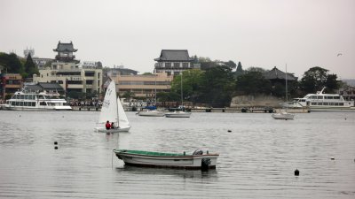 View across the inner bay to central Matsushima