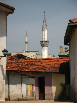 Minarets overlooking Čaršija