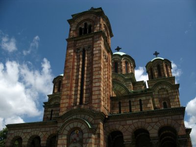 Below St. Mark's Church