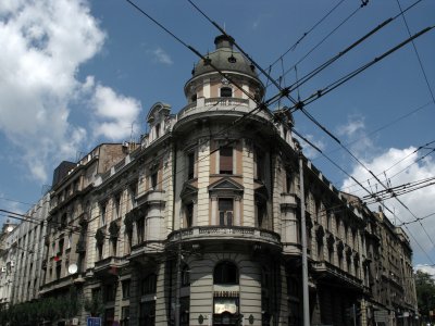 Neo-classical building on Kneza Miloa