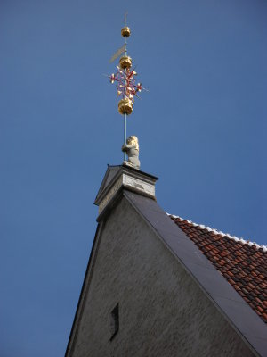 Weathervane atop the Town Hall