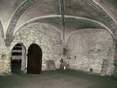 Inside chamber of the Dominican Monastery