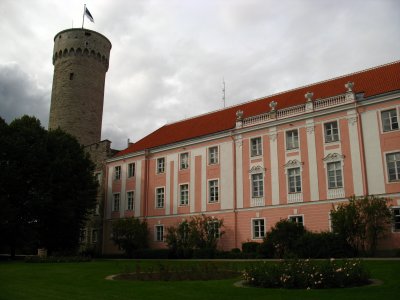 Pikk Hermann tower and Toompea Castle