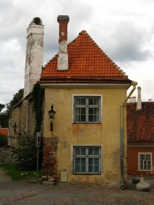Old medieval house in Toompea