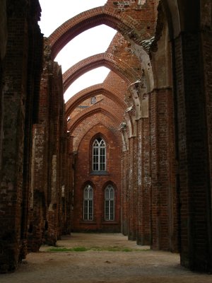 Remnants of Tartu's old Dome Cathedral