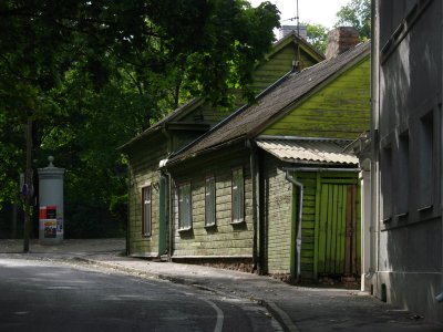 Old wooden house on K. E. v. Baeri