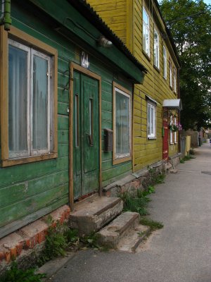 Rustic houses on Thtvere, Supilinn