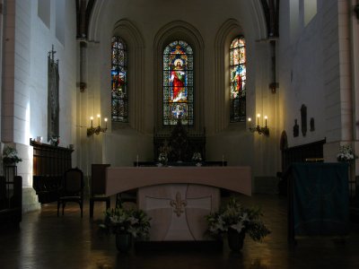 Altar within the cathedral