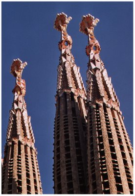 Sagrada Familia ... or giant lollypops