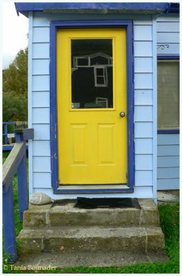 Yellow door