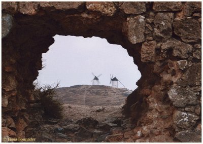 Windmills thru an opening