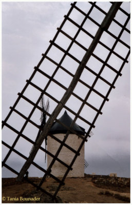 Windmill thru another