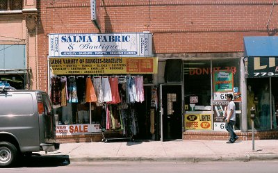 Sari shop on Devon Street