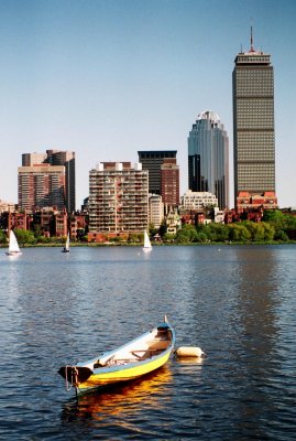 Yellow boat, Prudential Center