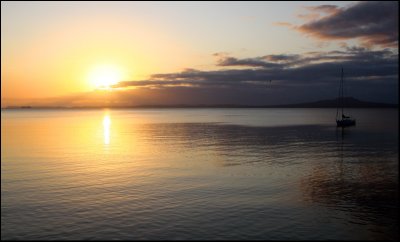 Sun's Up at Murrays Bay