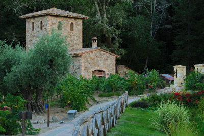 Near the Castel