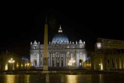 San Pietro in Vaticano Night