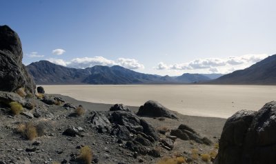 Racetrack Playa From Grandstand Panorama