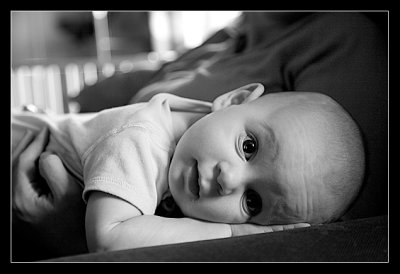 Elliot led on arm of chair BW.jpg